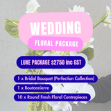Wedding Florals Luxe Package
