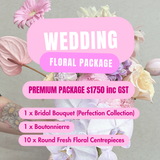 Wedding Florals Premium Package