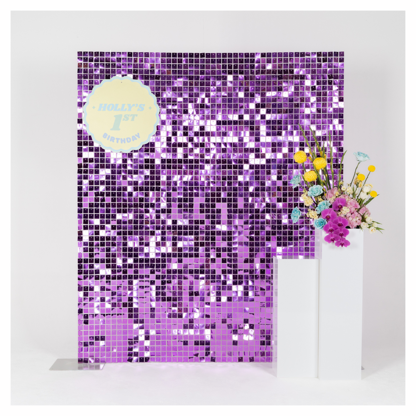 Lilac Shimmer Backdrop